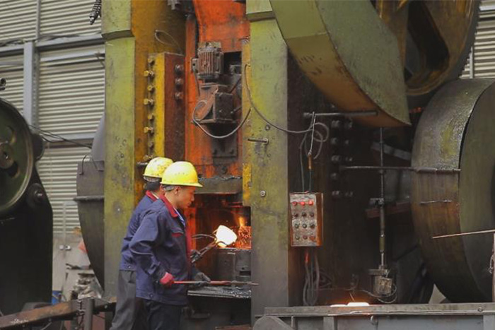 北海网架配件车间